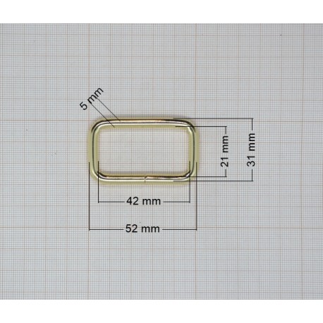 RAMKA 40 MM ZŁOTO